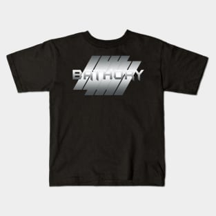 Metallic Illustration bathory Kids T-Shirt